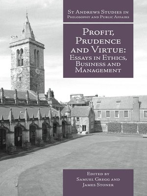 cover image of Profit, Prudence and Virtue